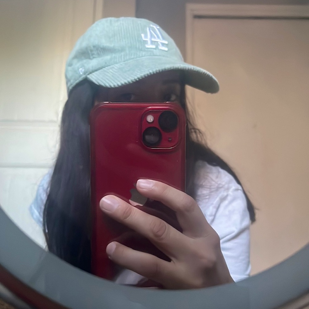LA Dodgers corduroy baseball cap